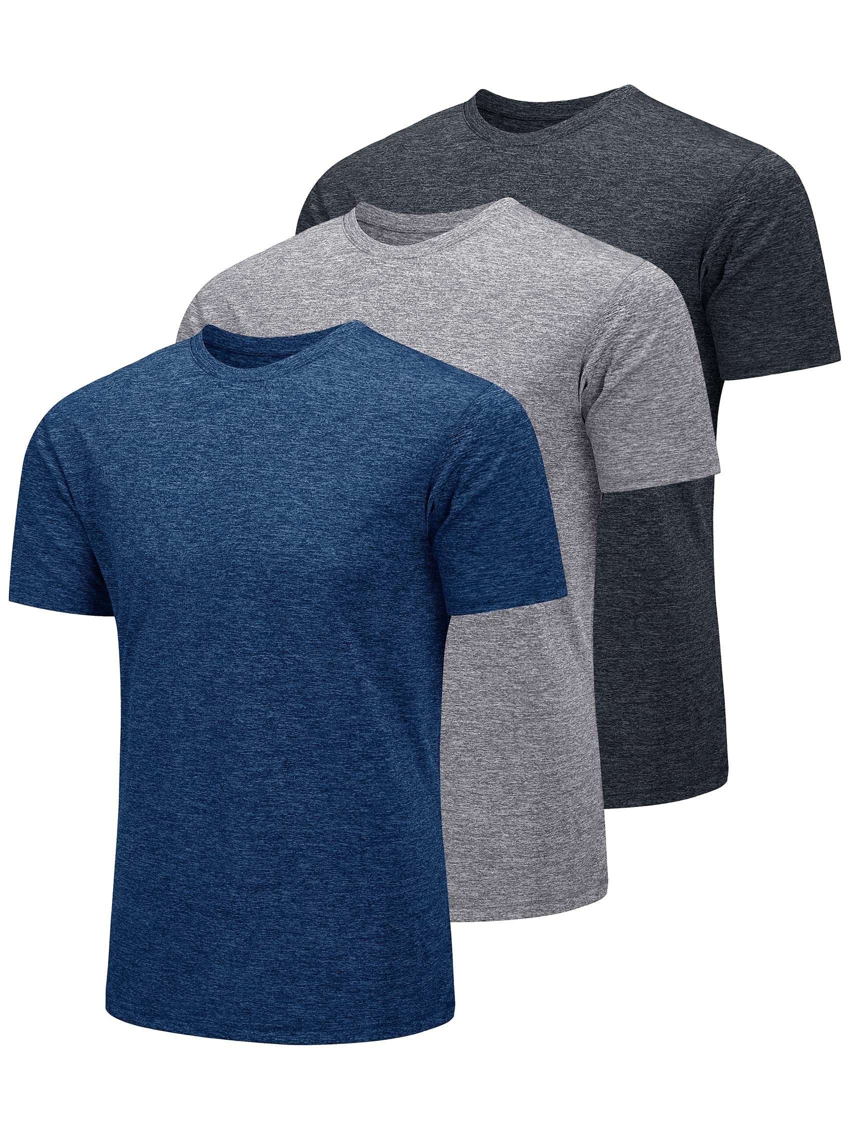 Mens Crew Neck Short Sleeve Shirts