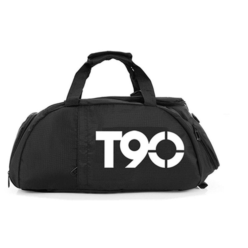 Portable Ultralight Yoga Sports Travel Bags Black
