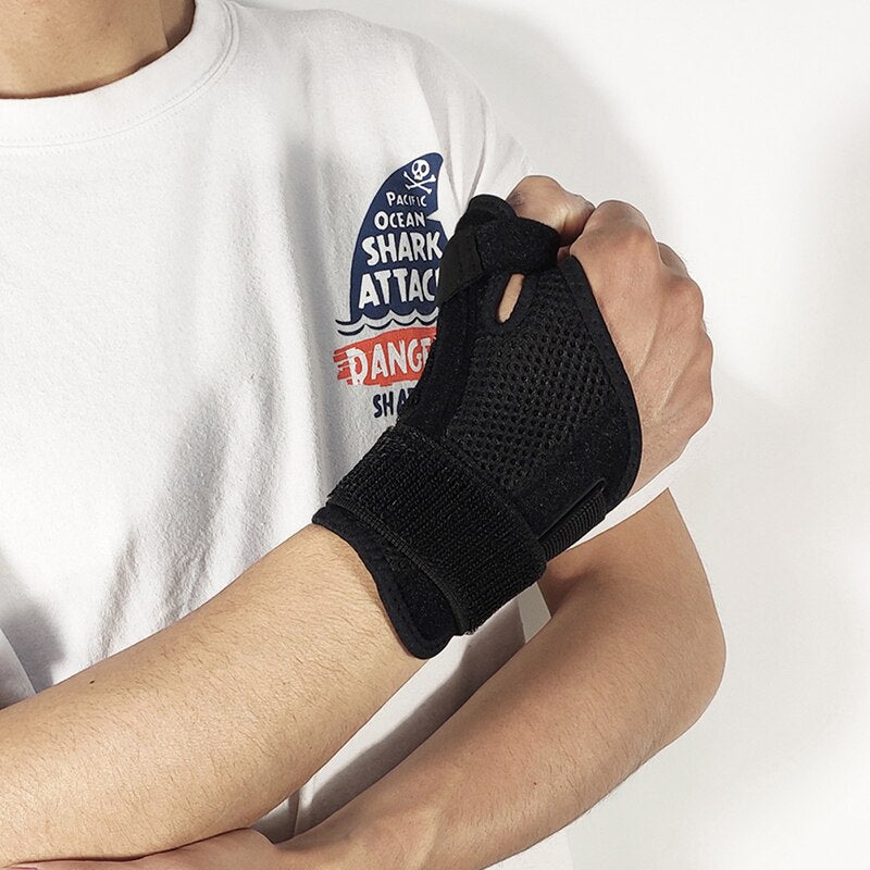 1PC Fitness Thumb Wrist Brace Wraps