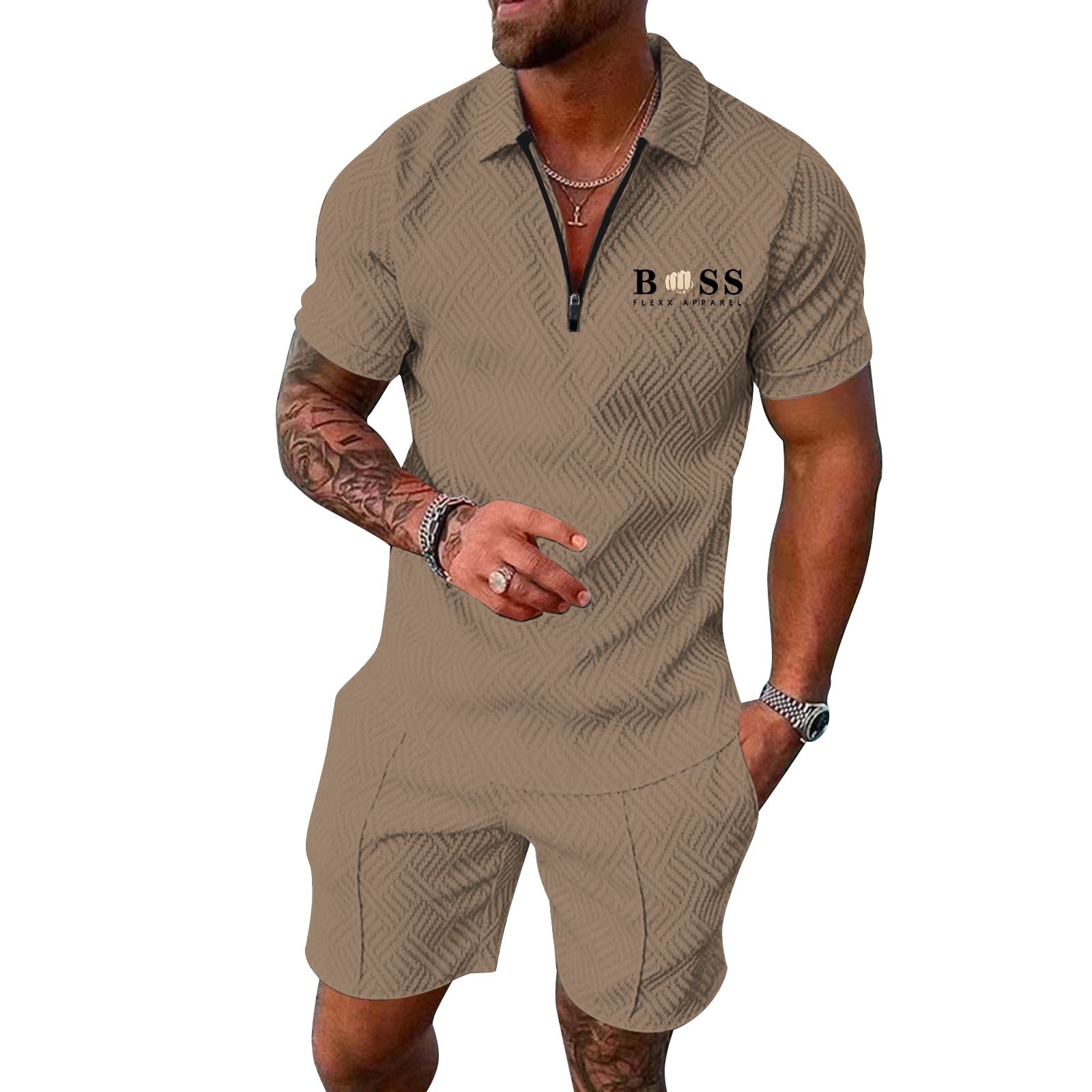 Men Summer Brand Tracksuit