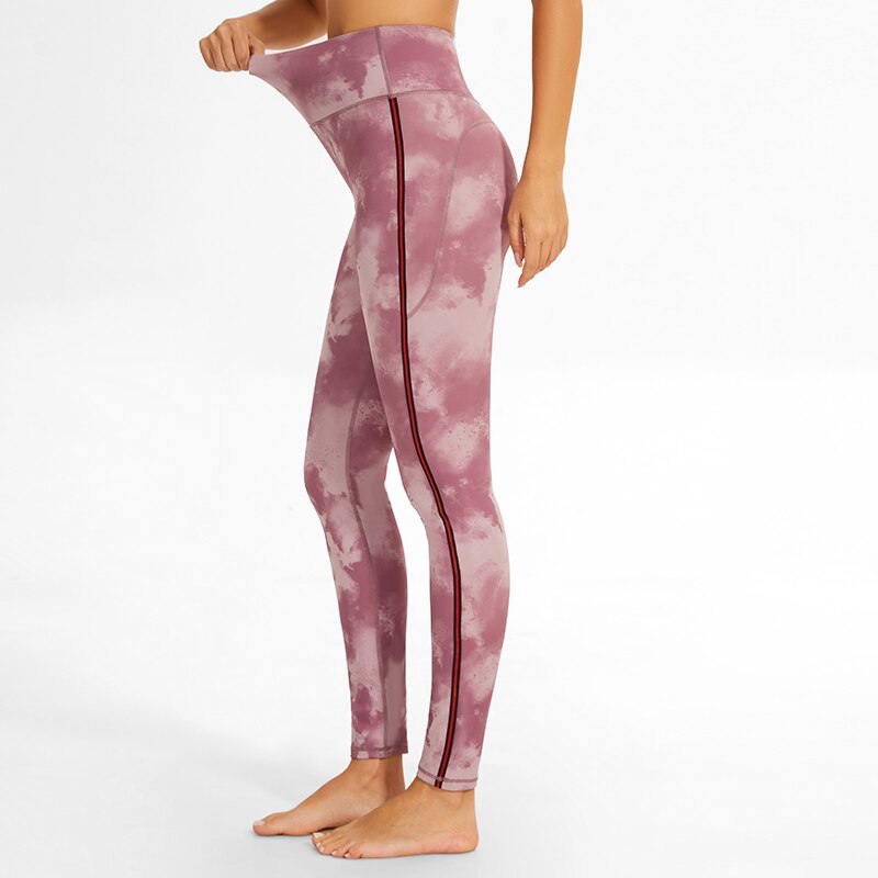 Women Tie Dye Gym Tights Leggings