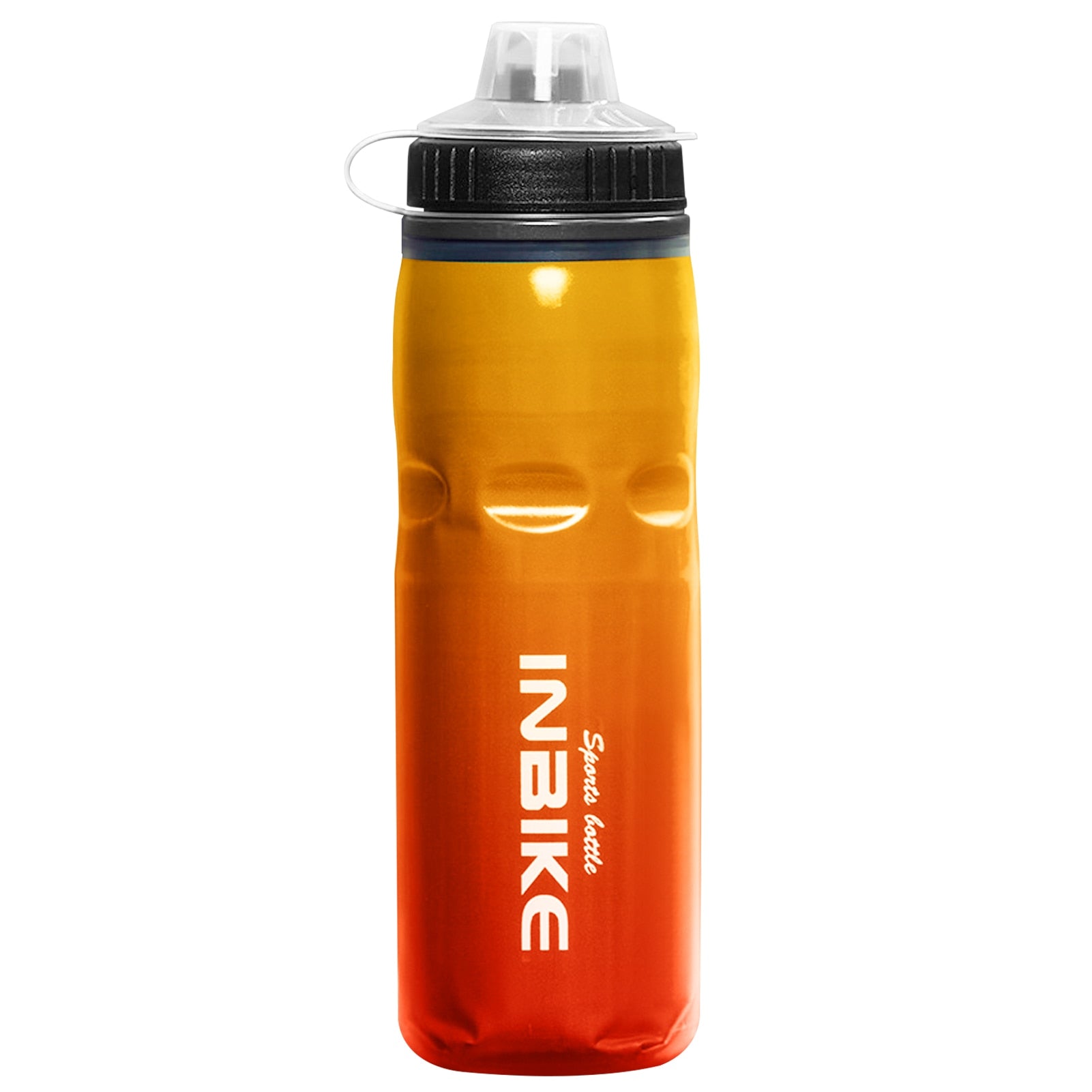 Insulated Mountain Bike Water Bottle Orange