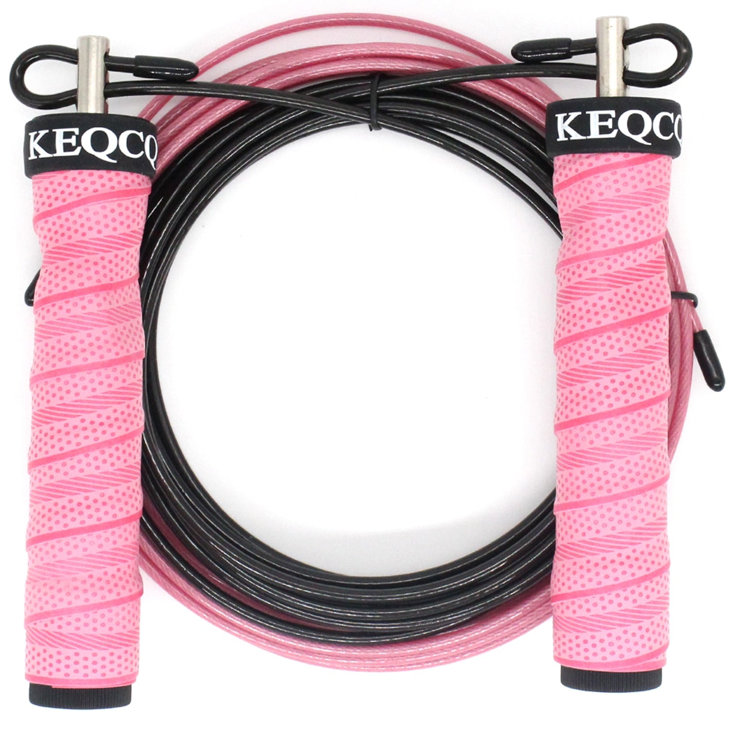 Double Unders Speed Skipping Rope Pink-Double Hole