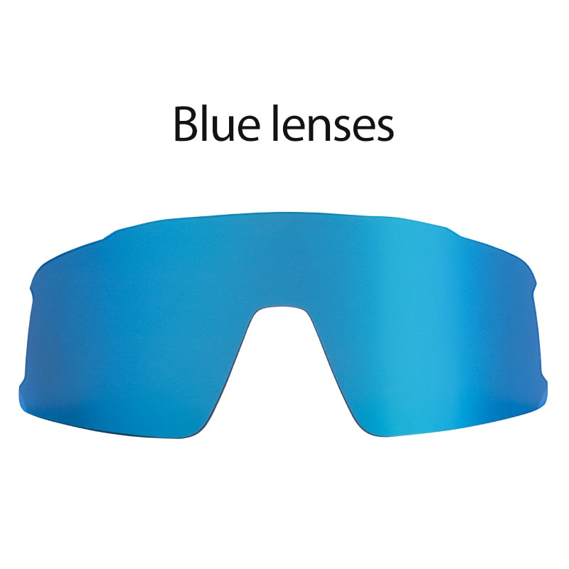 Men Polarized Sunglasses BLUE lens 3 lens