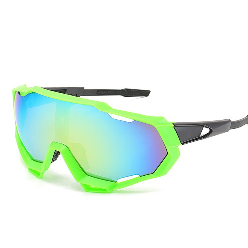 Men Women Fashion Cycling Sunglasses Green-Blue