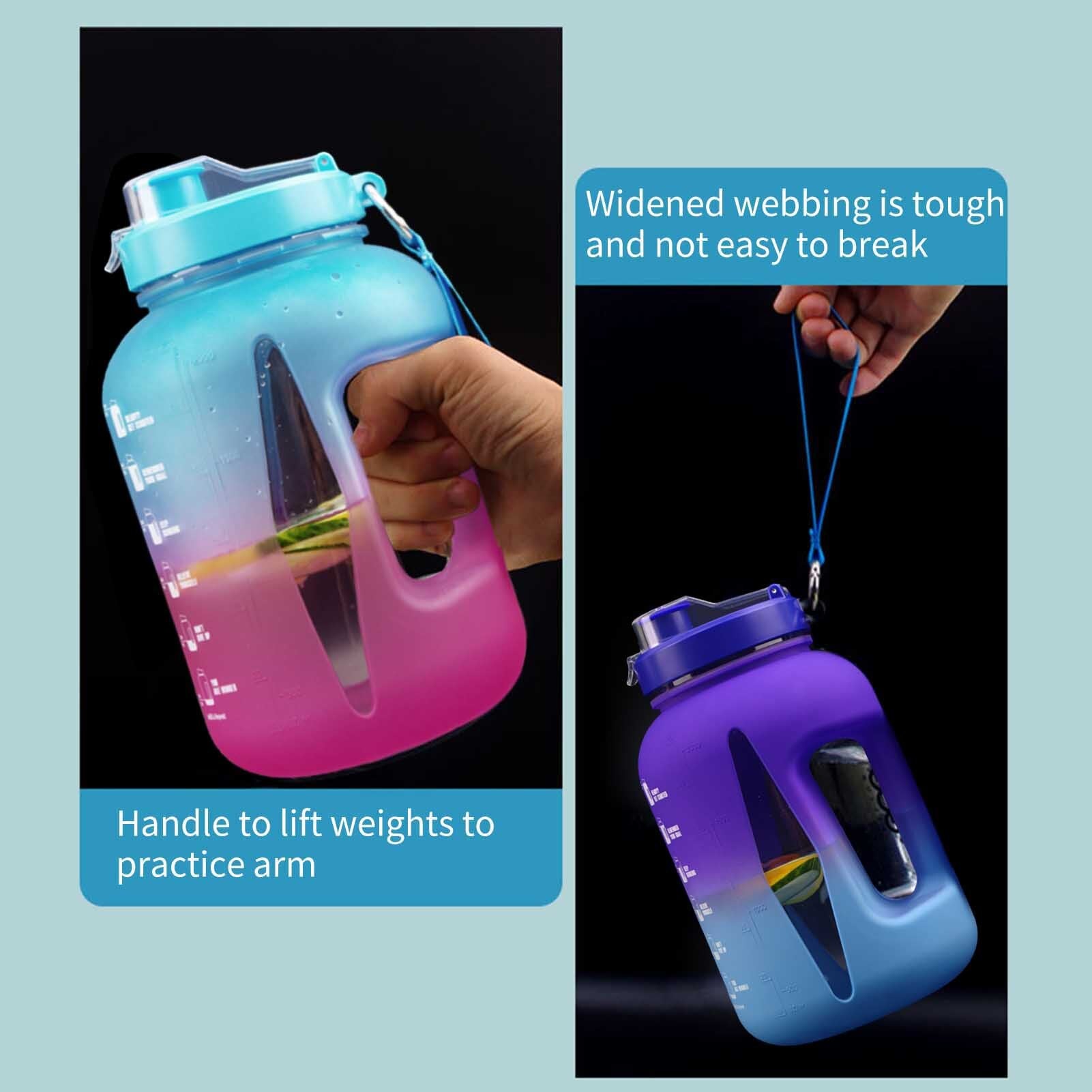 Time Marker 2.2L Large-capacity Water Bottle