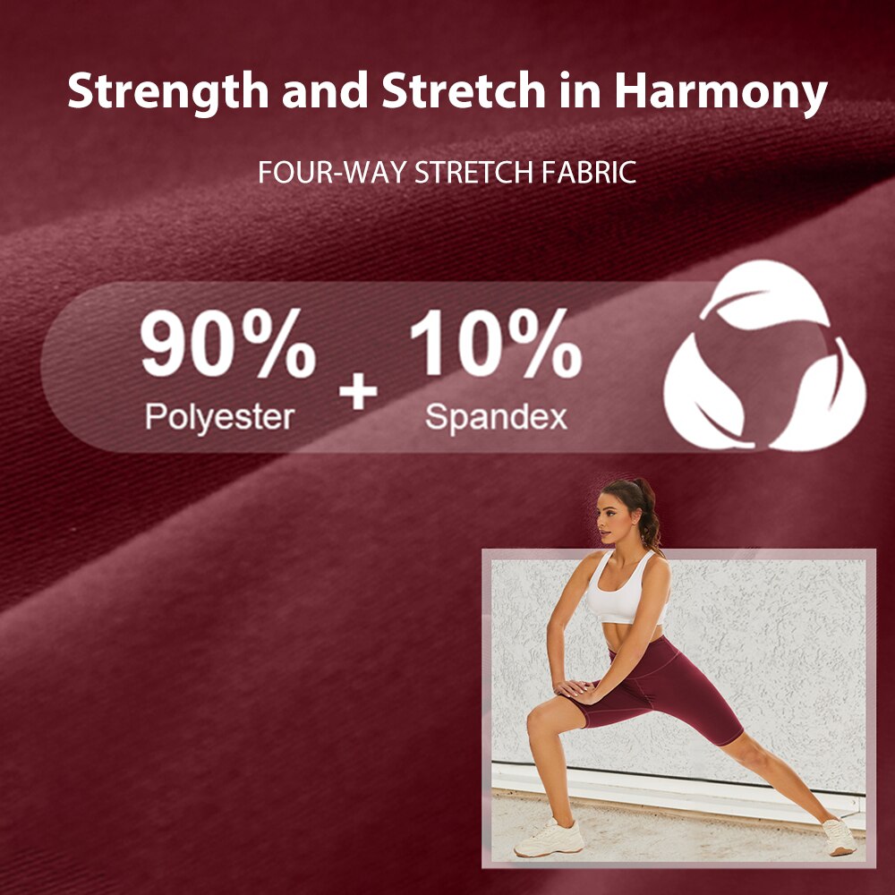 Women Power Stretch Gym Shorts