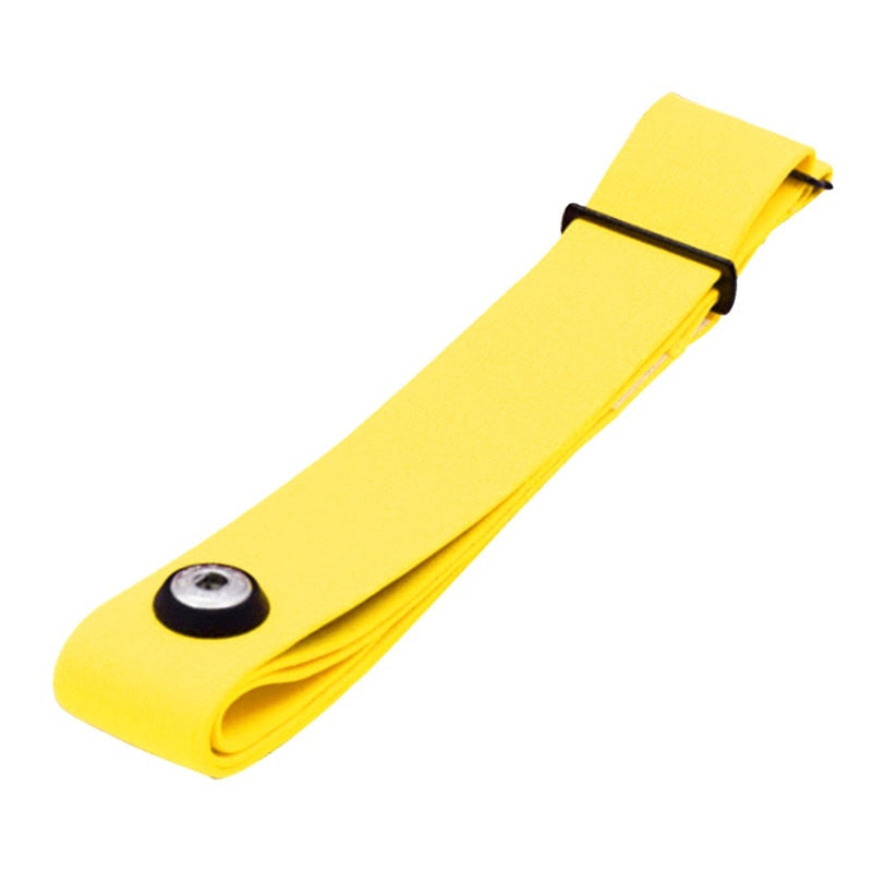 Elastic Sport Heart Rate Monitor Yellow