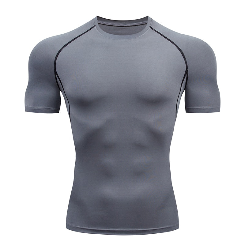 Mens Sport Fitness Compression Shirt C7