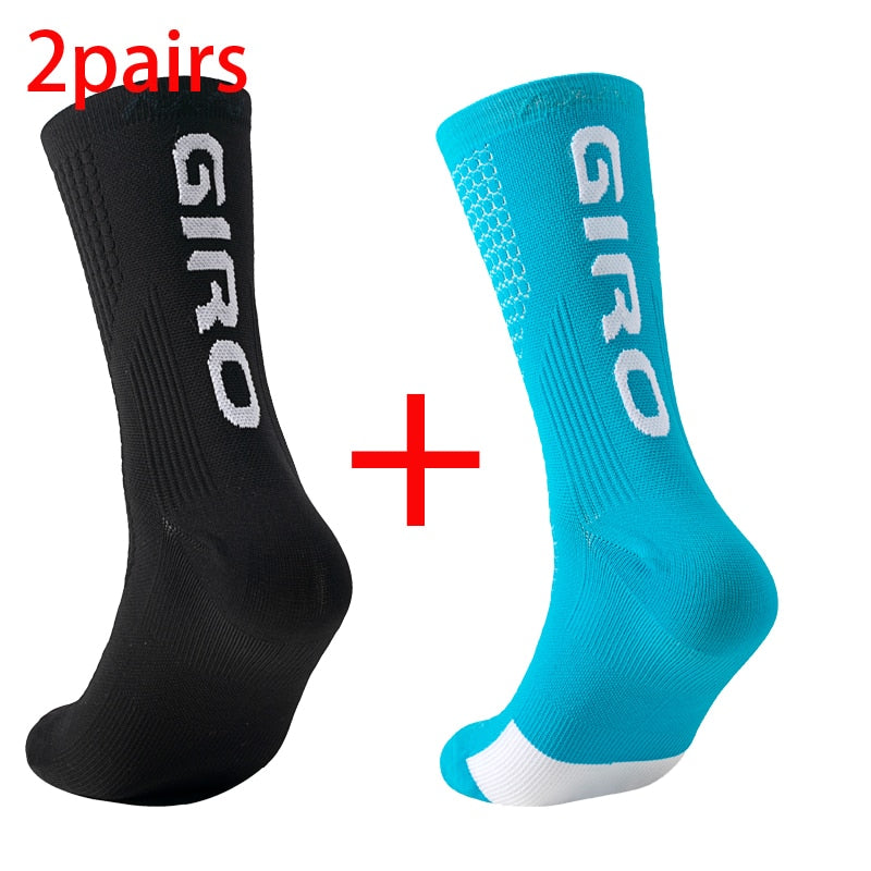 Cycling Socks - 2 pairs 2pairsD 39-45