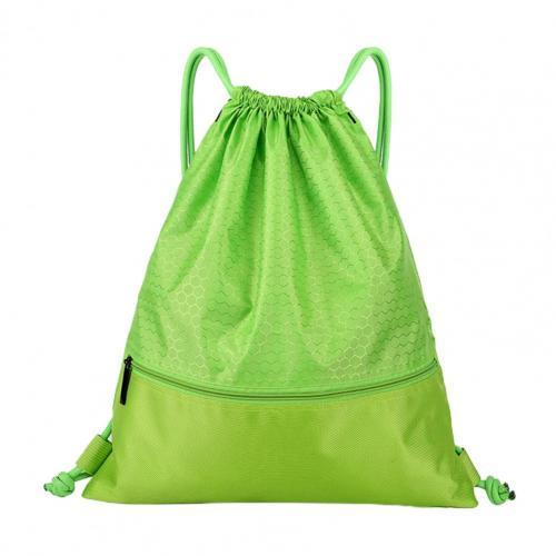 Drawstring Sack Sport Travel Backpack Green