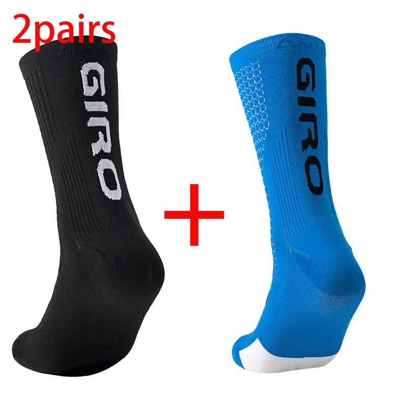 Cycling Socks - 2 pairs 2pairsC 39-45