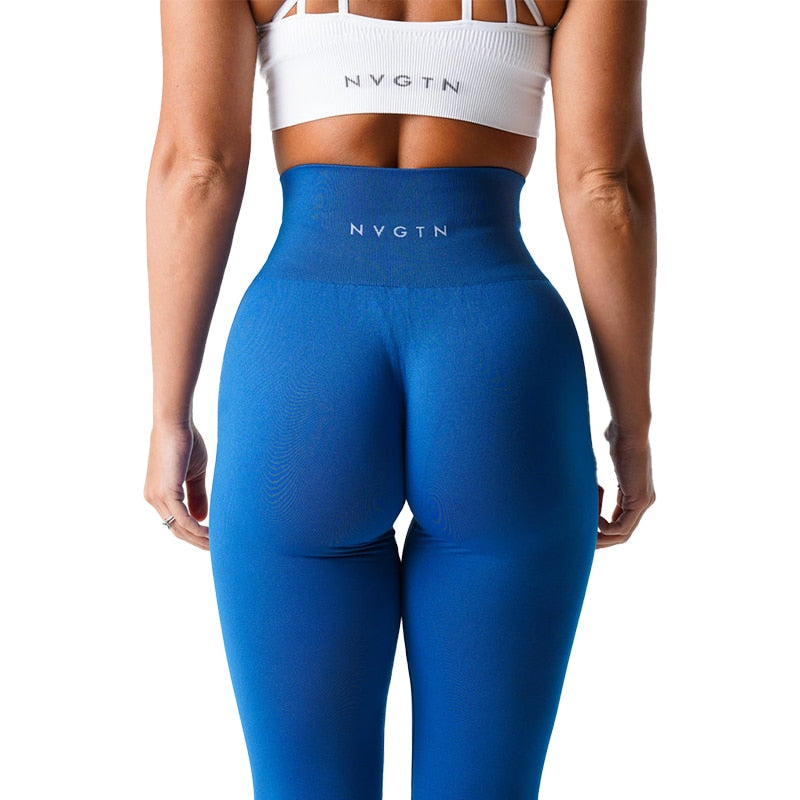 Women Soft Workout Tights Fitness Pants Midnight Blue