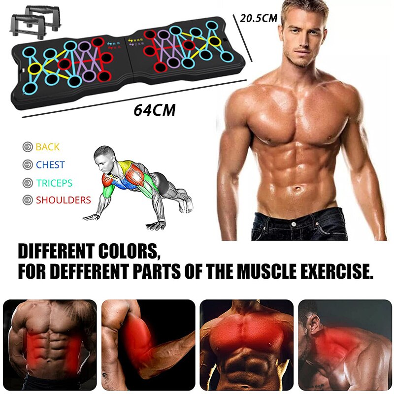 Gym Multi-Function Push Up Board