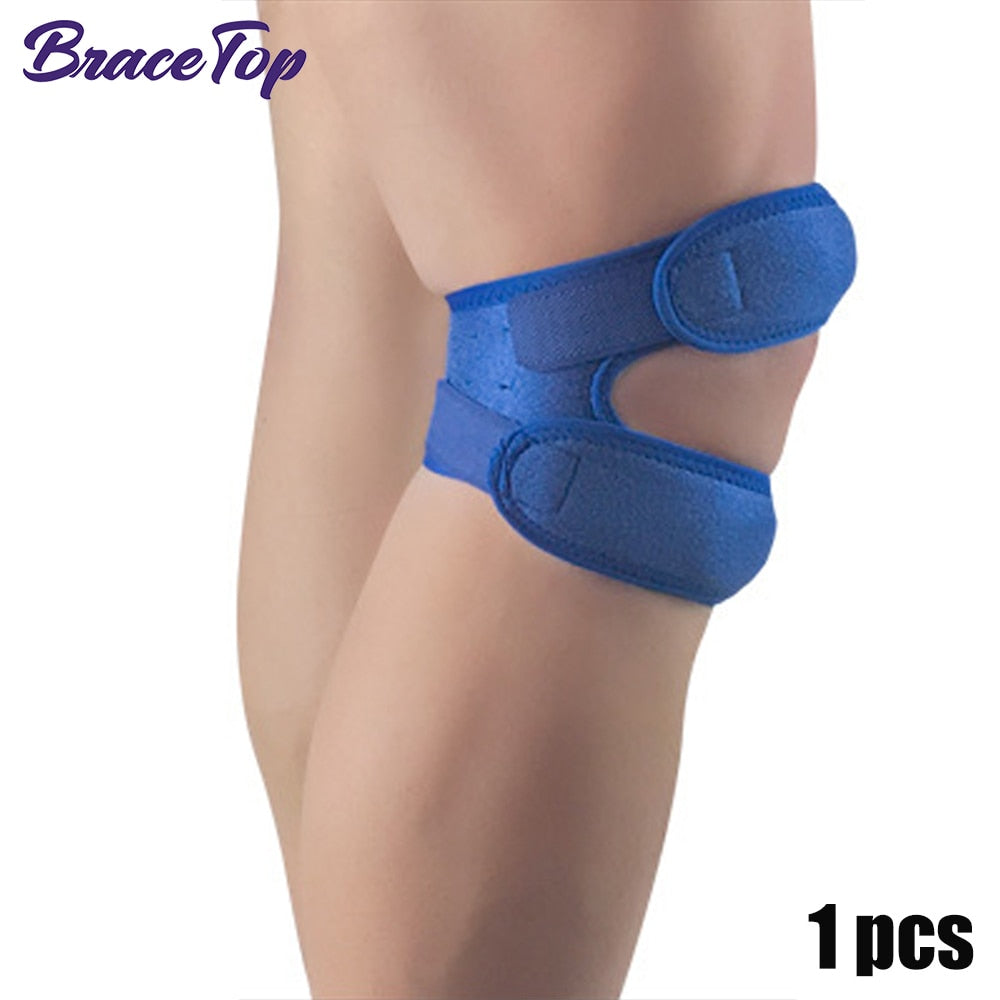 Double 1 PCS Sports Kneepad 1 PC - Blue