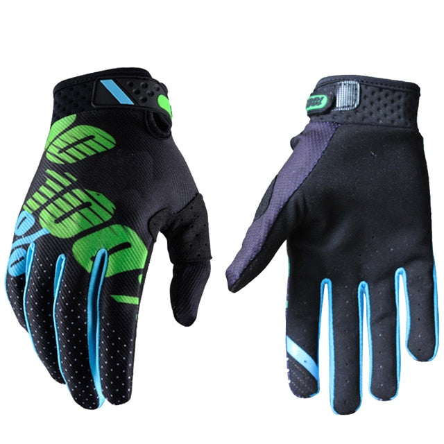 Mountain Bicycle Gloves Navy Blue--100