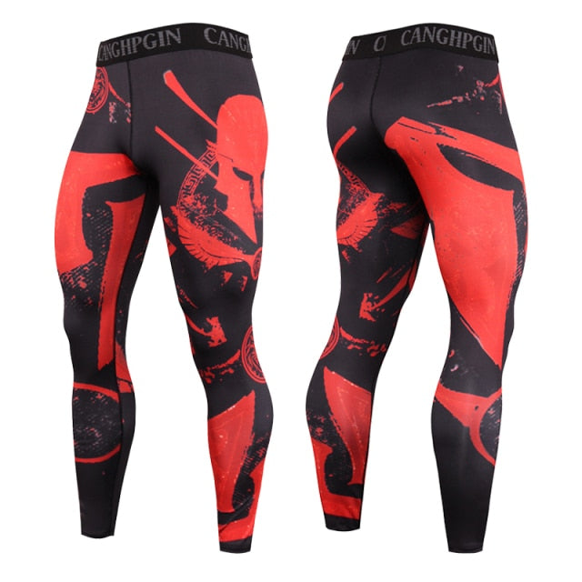 Men Gym Compression Leggings