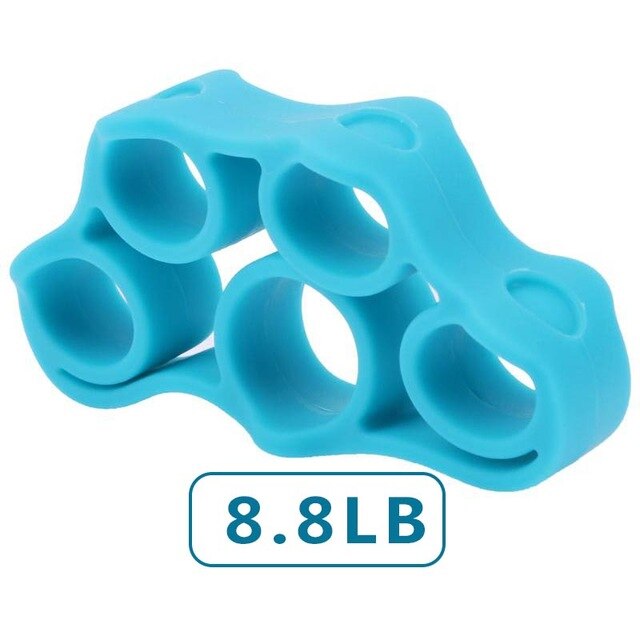 Silicone Hand Expander Finger Grip Blue