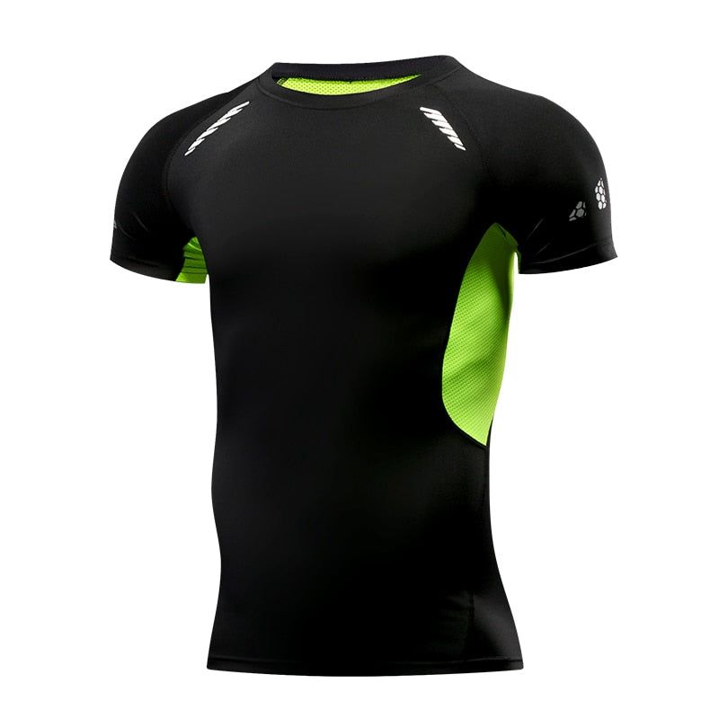 Mens Sport Fitness Compression Shirt D1