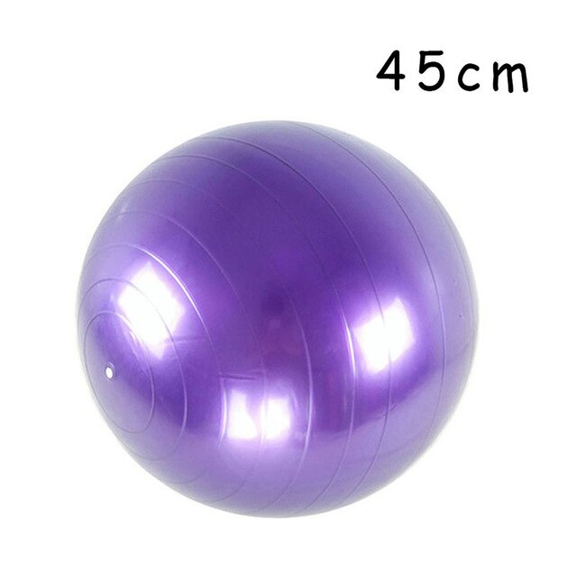 PVC Fitness Balls Purple 45cm