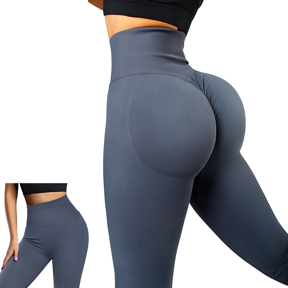 Woman Push Up Sport Booty Leggings SL657BL