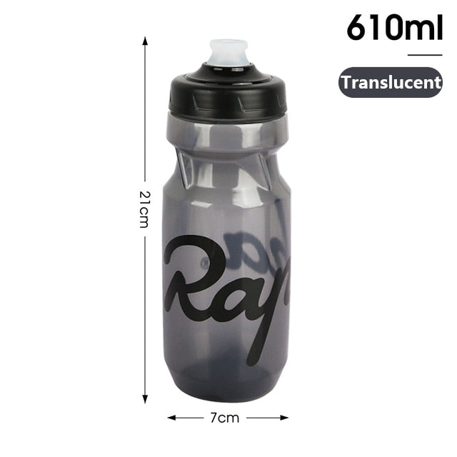 Fitness Running Lock Cup Water Bottle Translucent 610ml