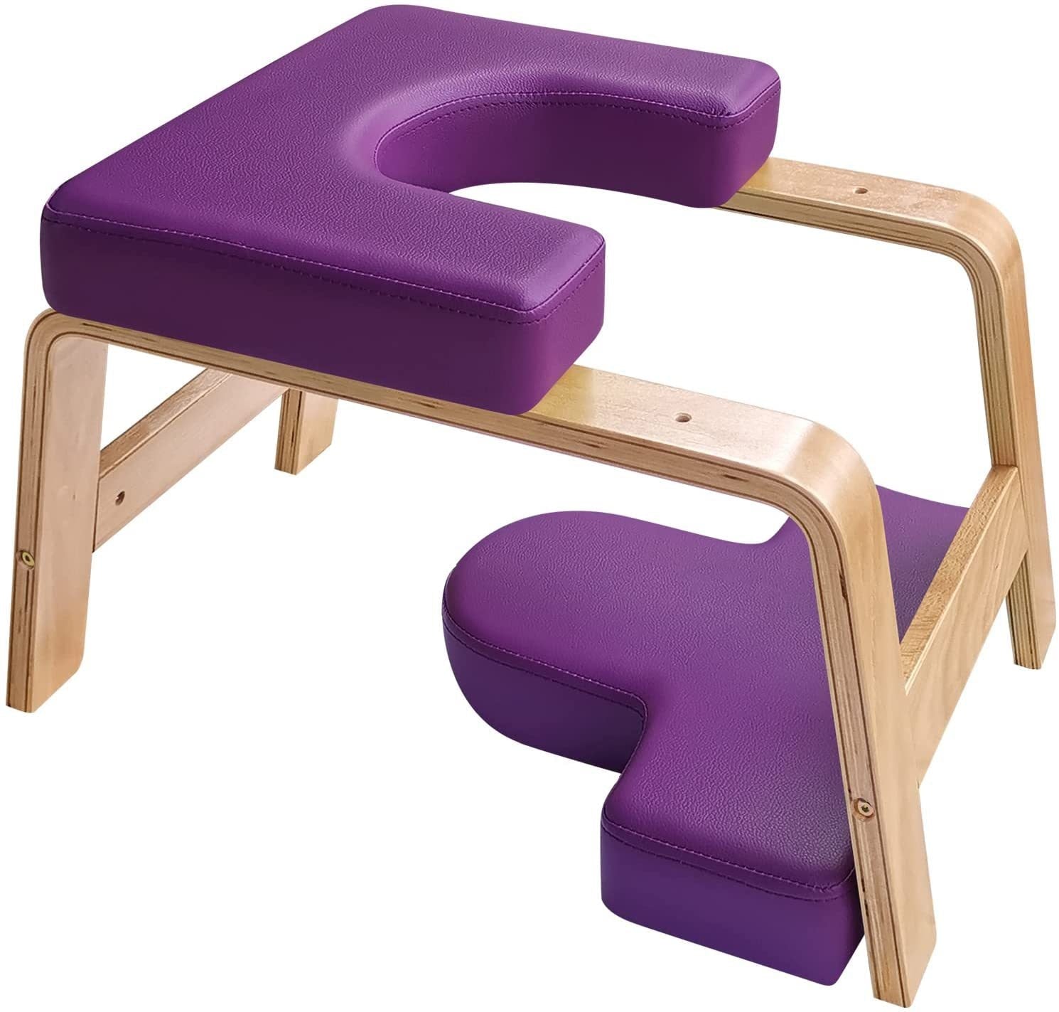 Fitness Training Headstand Inversion Bench purple