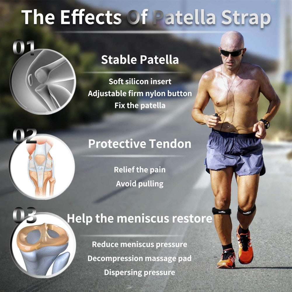 Sports Patella 2Pcs Knee Strap