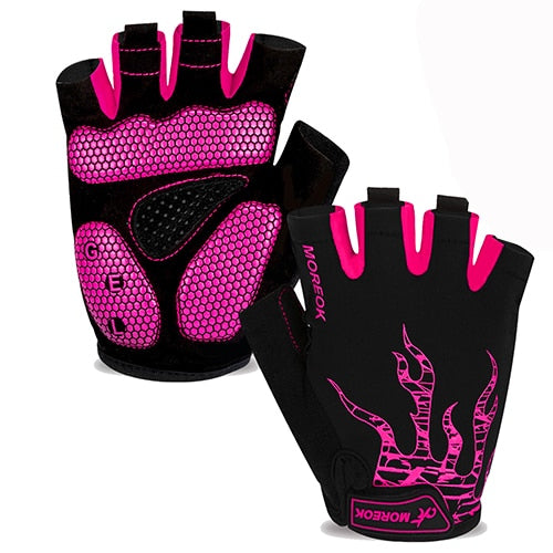 Mens Cycling Gloves 050-Pink