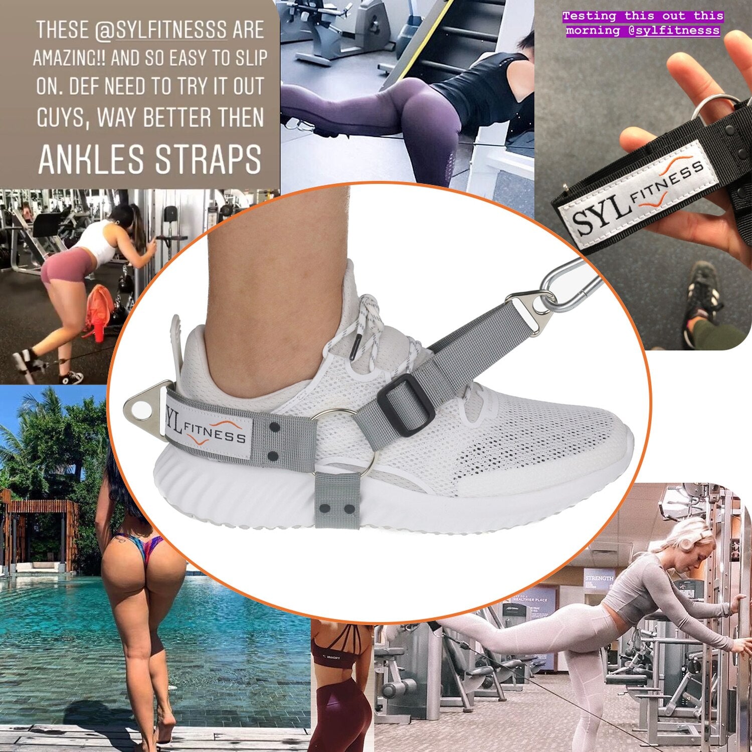 Fitness Glute Leg Buttocks Strap