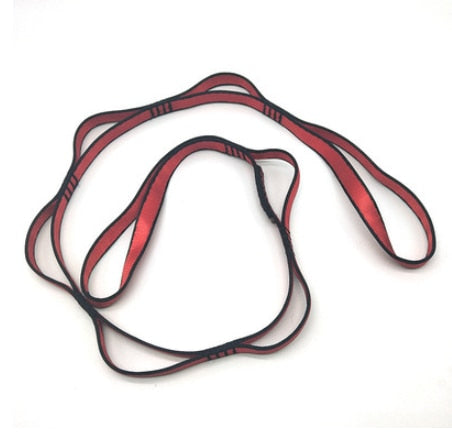 Climbing Hanging Stretch Rope 1PC Red