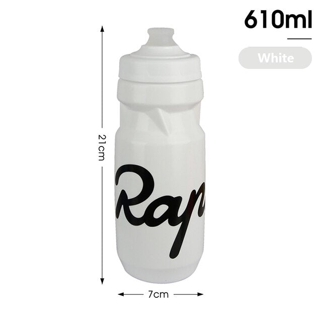 Fitness Running Lock Cup Water Bottle White 610ml
