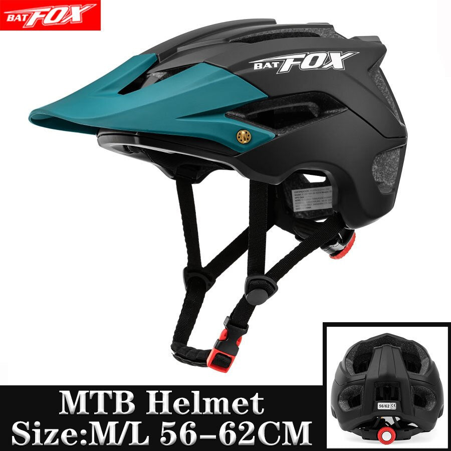 Men Women bicycle helmet 5002-black green L56-62CM