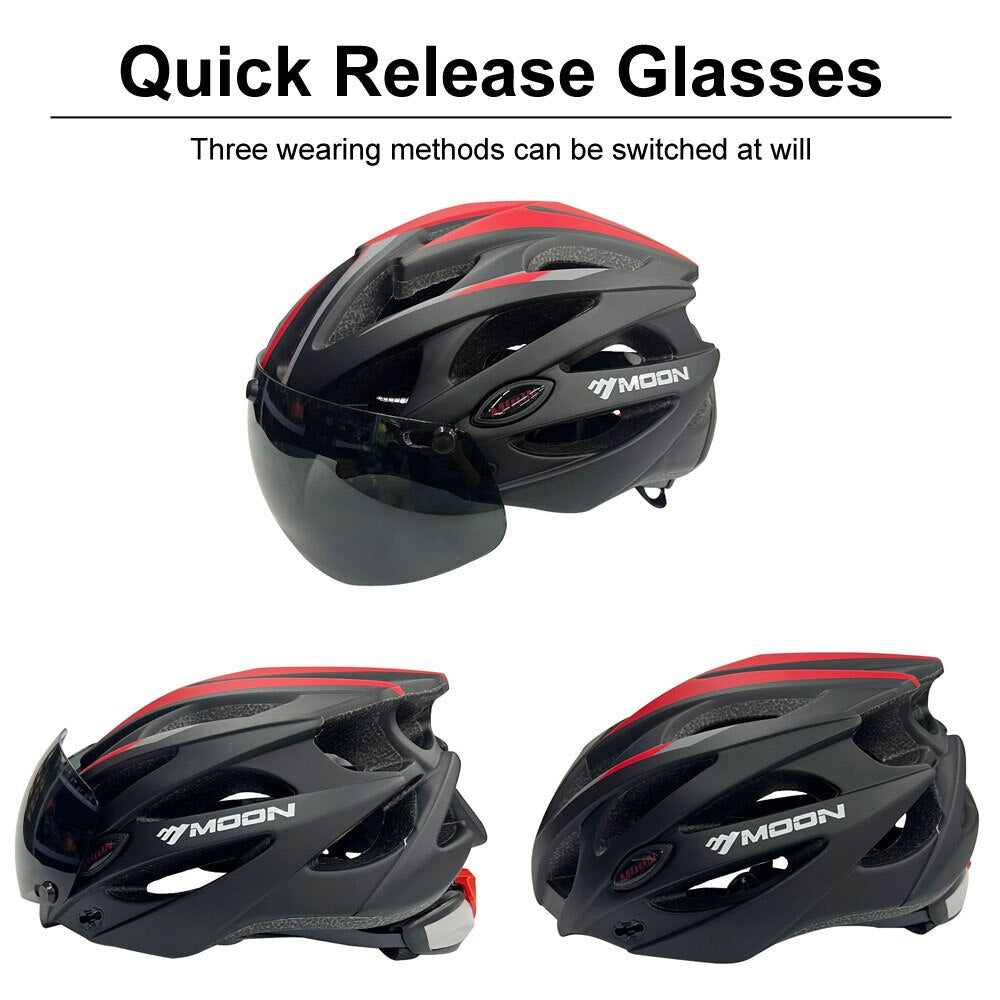 Integrally-Molded Cycling Helmet