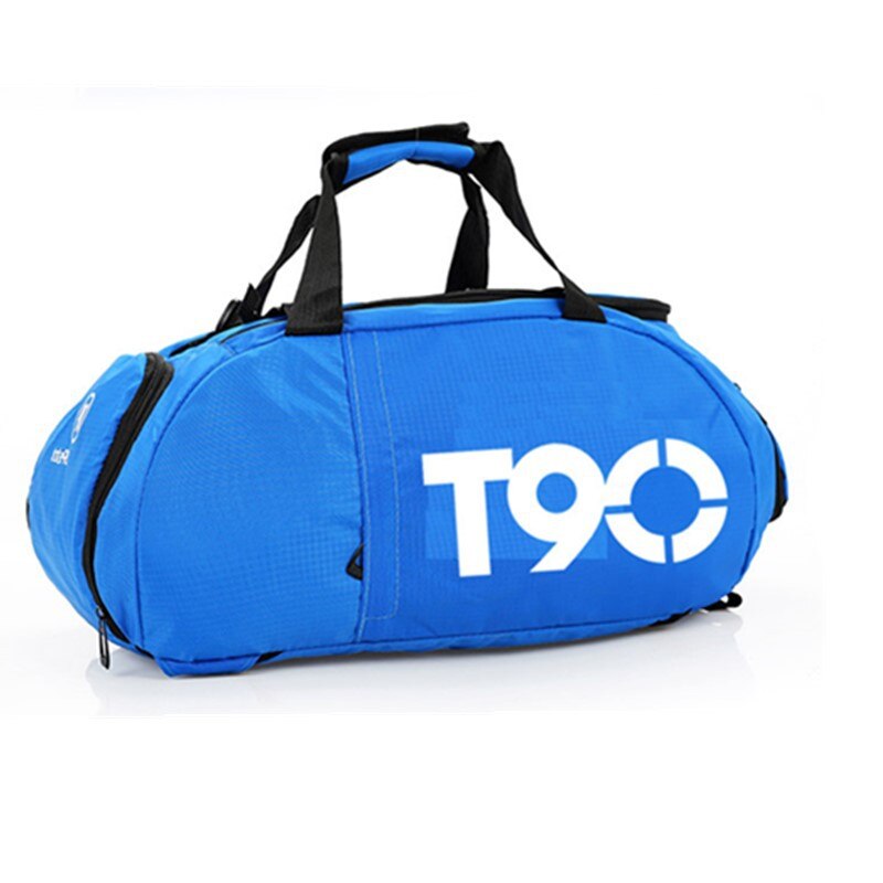 Portable Ultralight Yoga Sports Travel Bags Blue