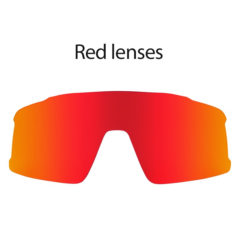 Men Polarized Sunglasses RED lens 3 lens
