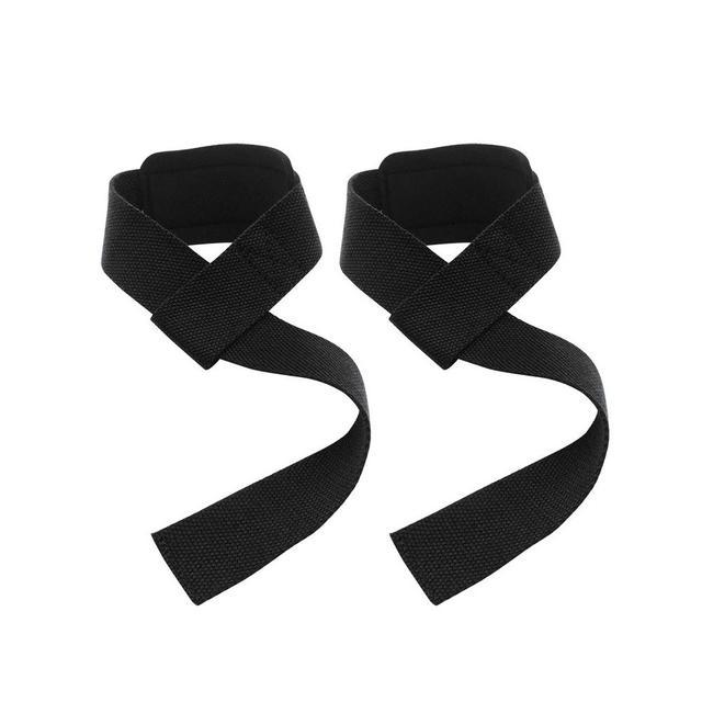 Gym Weight Lifting Wrist Wraps black