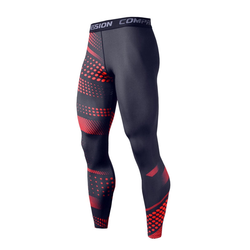 Men Quick Dry Fitness Sport Leggings