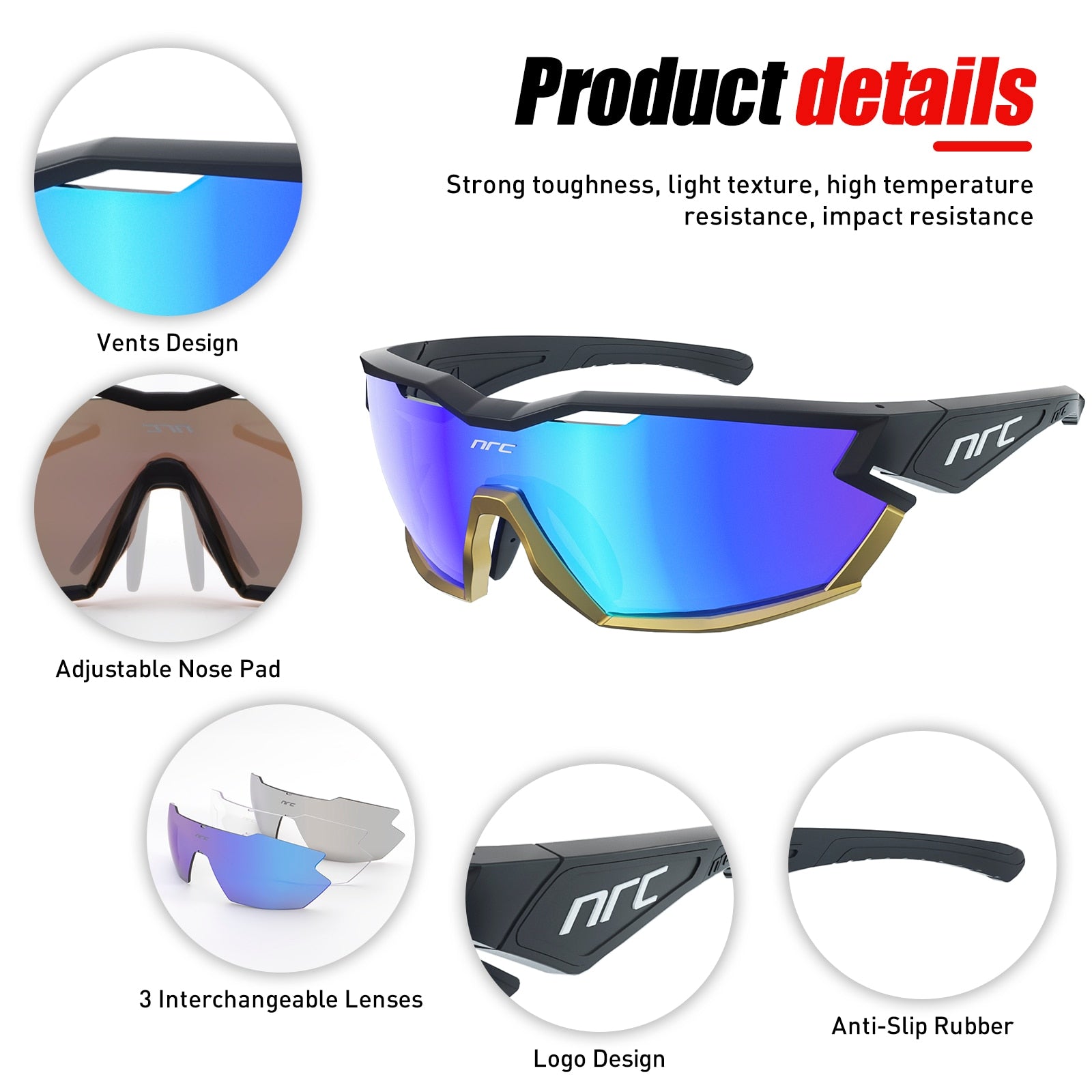 Man Bike Cycling Sunglasses