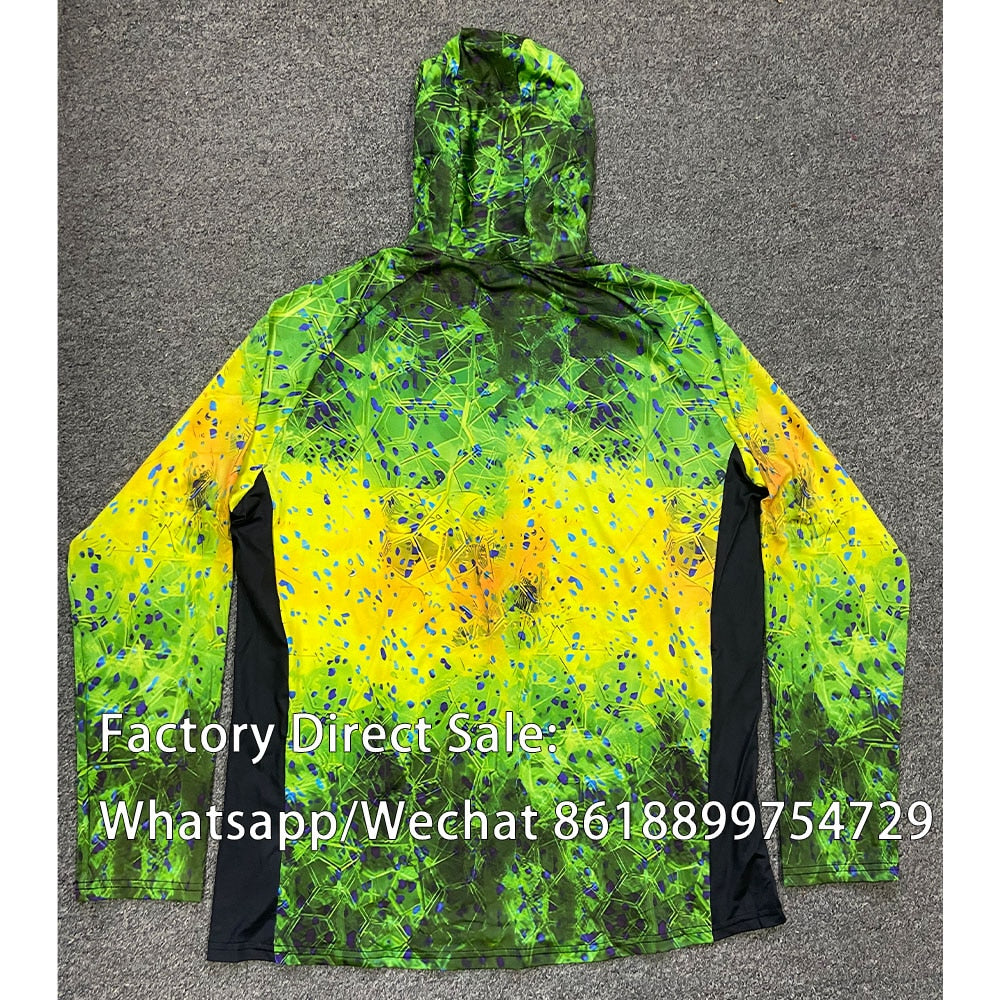 Men Fishing Hoodie Climb Top