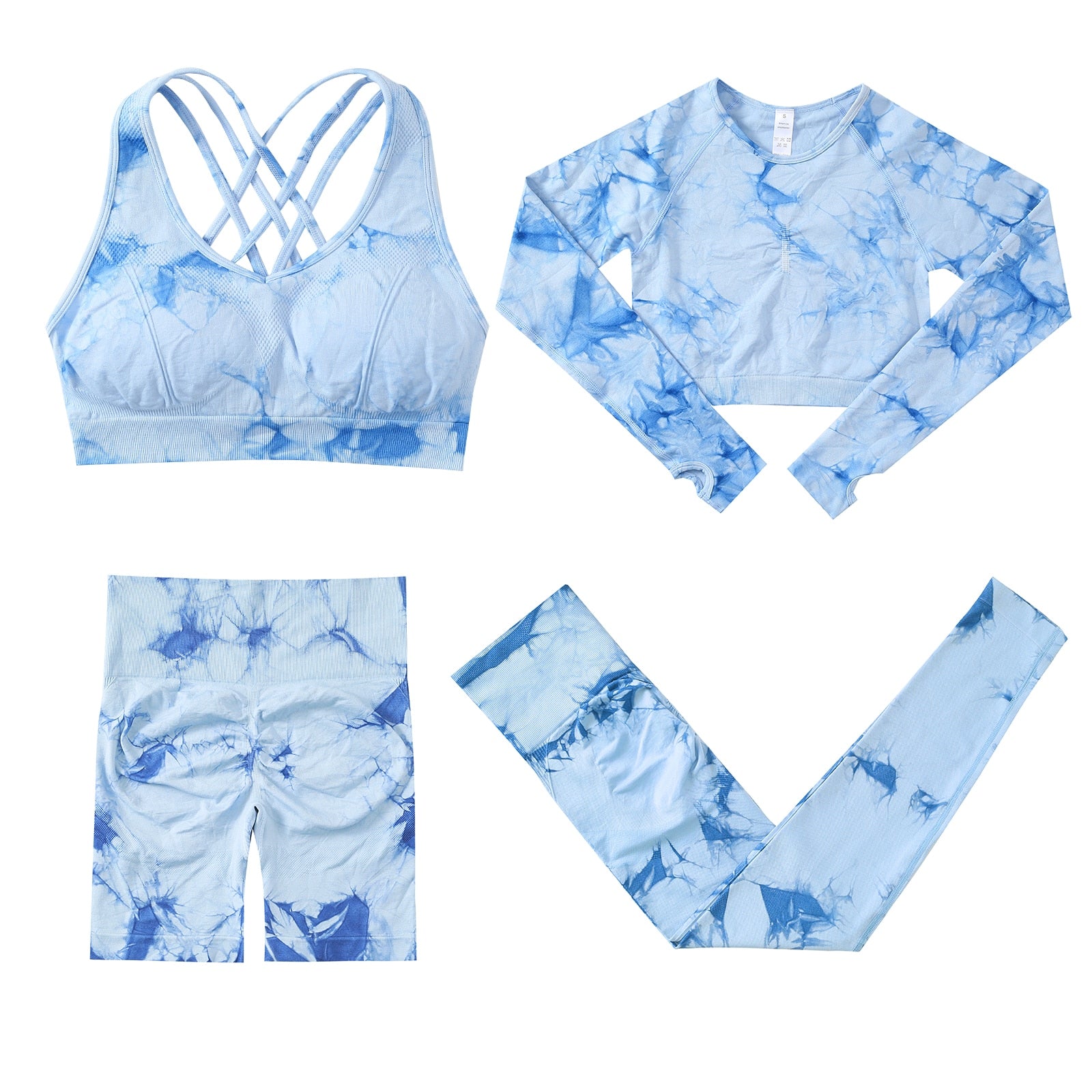 Women Sexy Tie-dye Sportswear 4WLYC-520v10