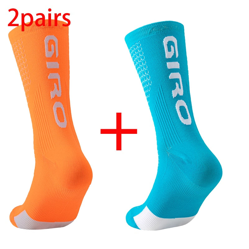 Cycling Socks - 2 pairs 2pairsM 39-45