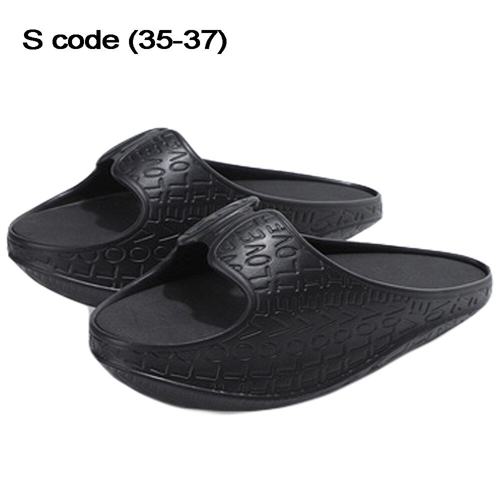 Sports Fitness Swing Balance Slippers Shoes Balck-S