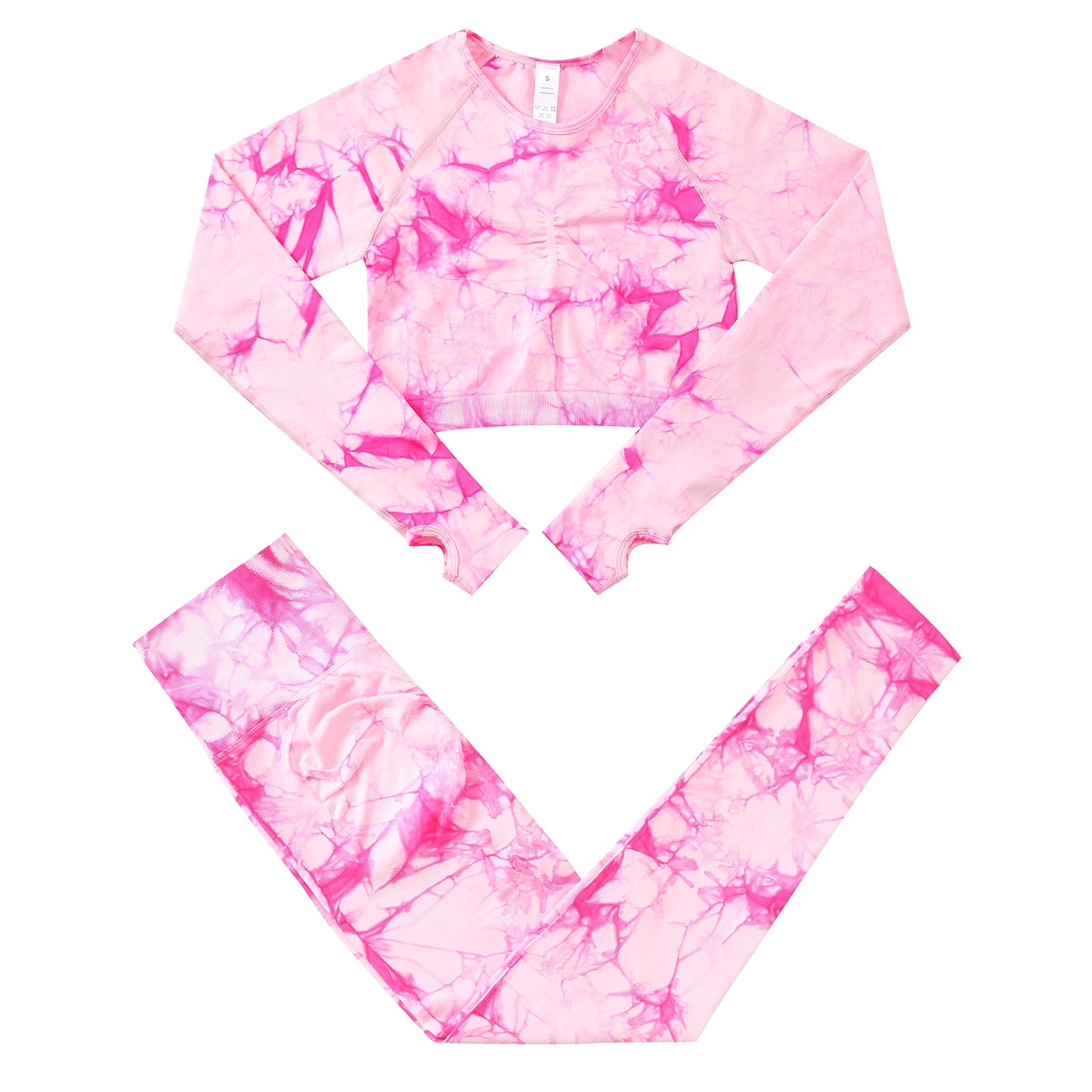 Women Sexy Tie-dye Sportswear