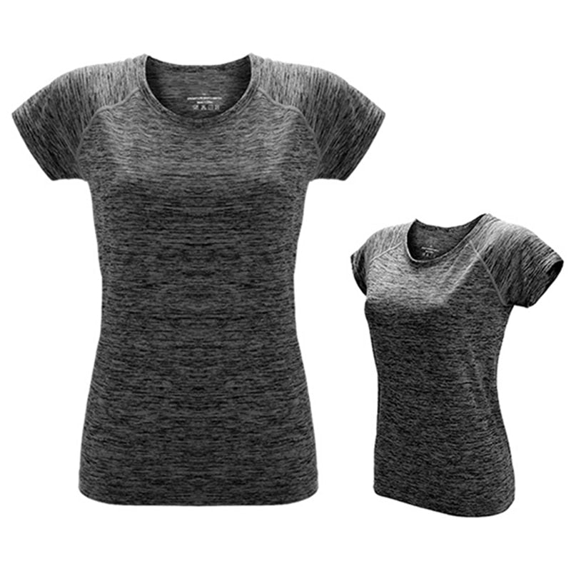 Women Quick Dry Sports Yoga Shirt