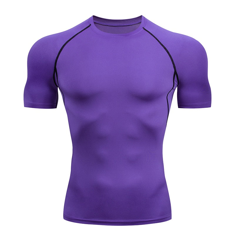 Mens Sport Fitness Compression Shirt C11