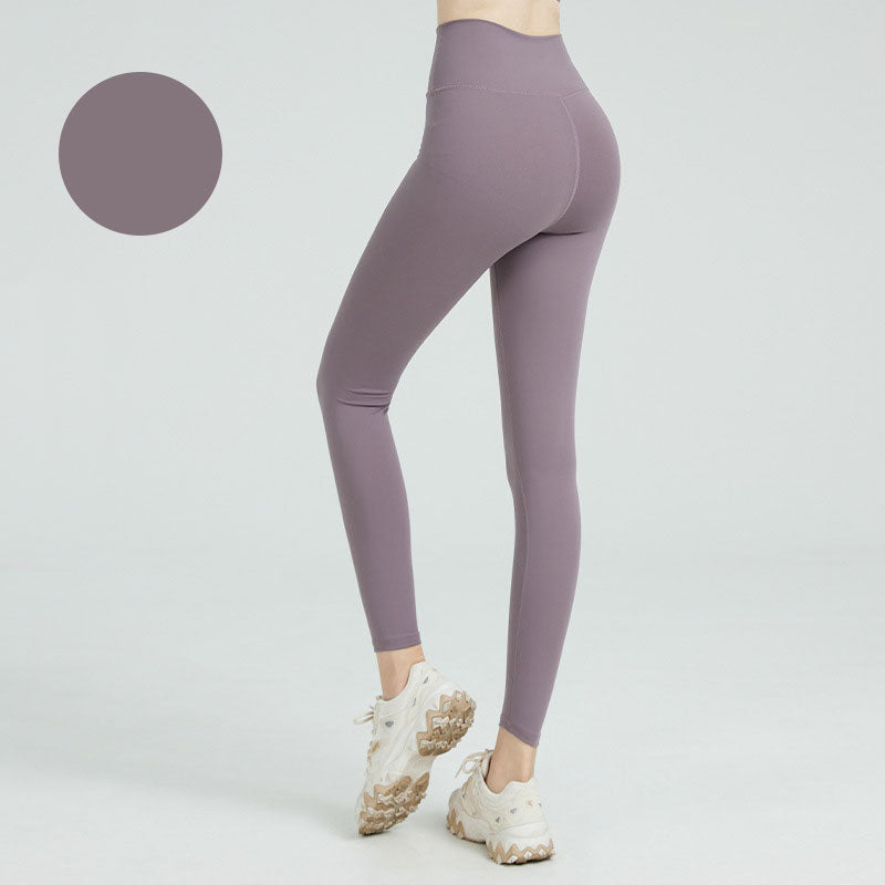 Women Naked feeling Gym Leggings