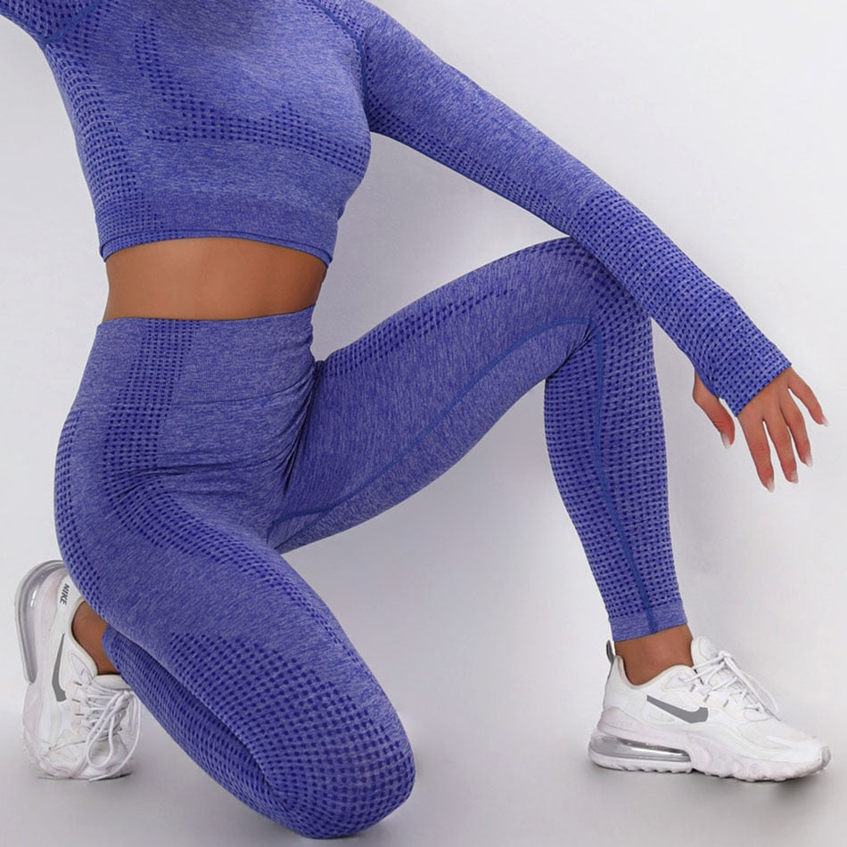 Women High Elastic Push Up Leggings