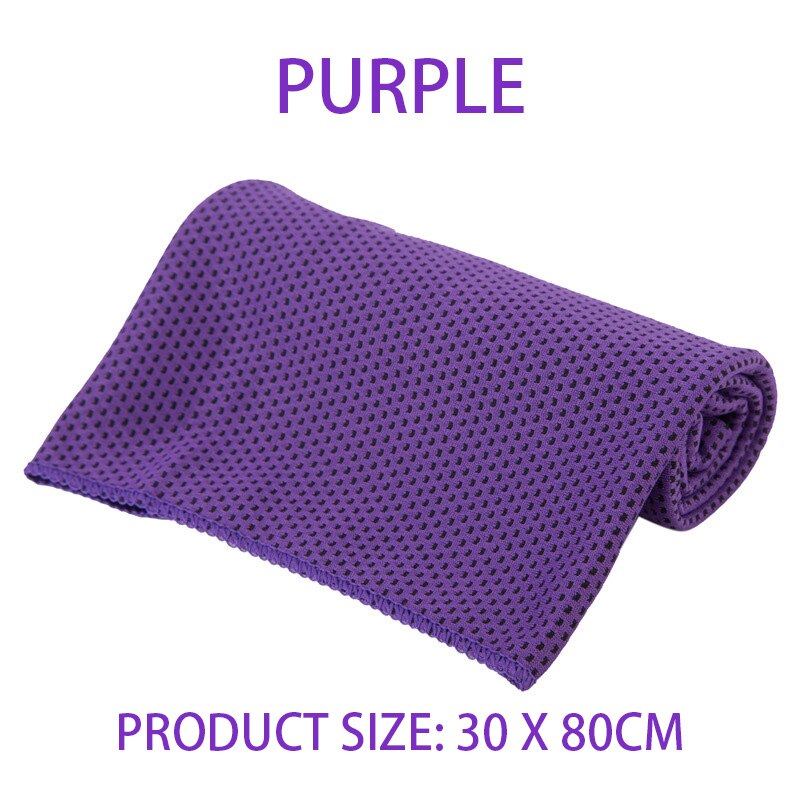 Gym Quick Drying Microfiber Towel Purple