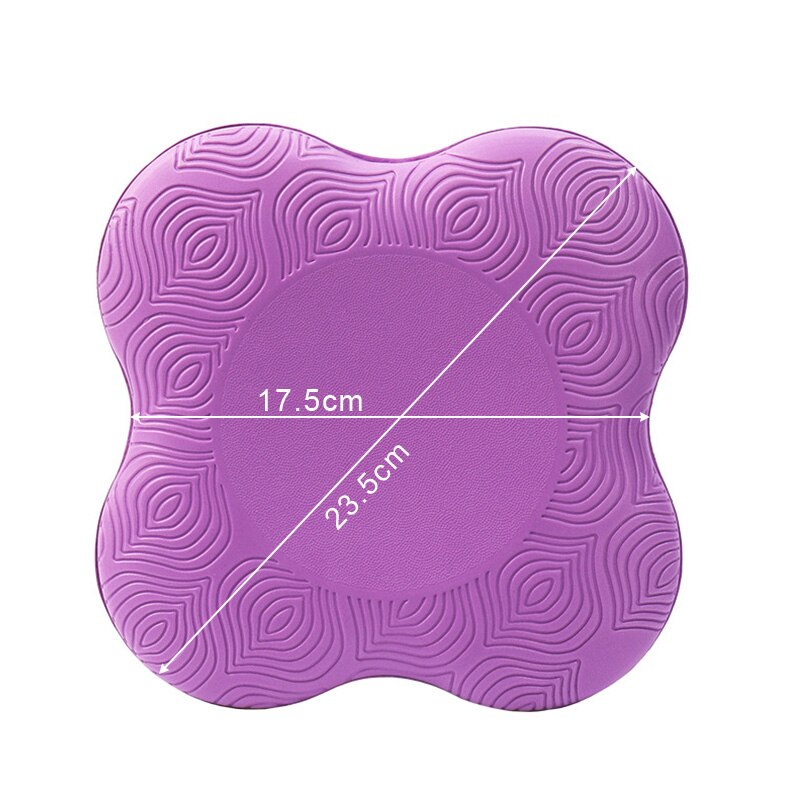 Soft TPE Yoga Knee Pad Purple